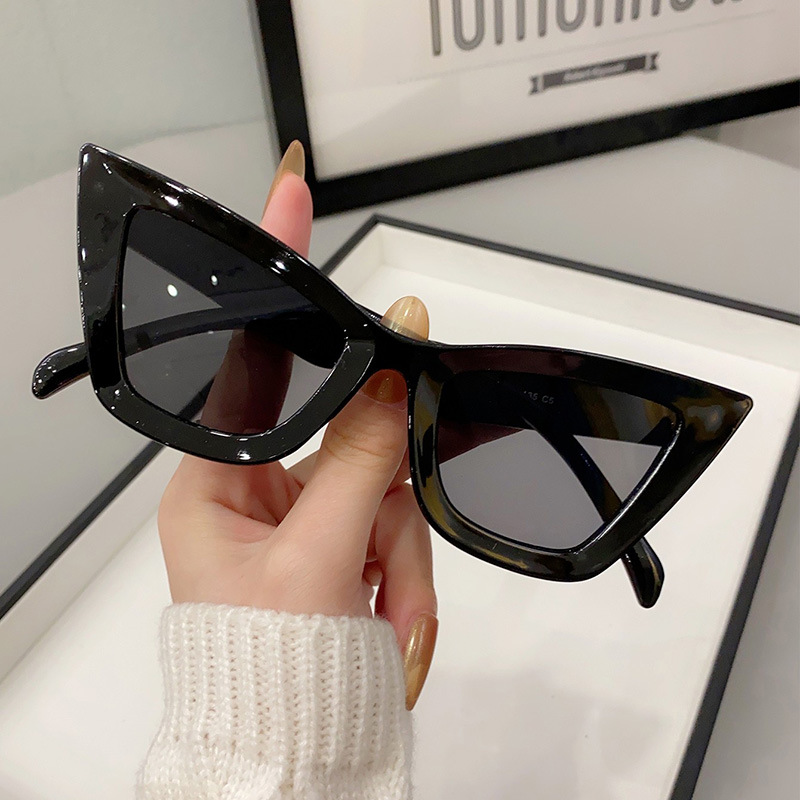 Sunglasses Cat Eye - Nieuwe Big Frame Vintage Vierkante Zonnebril