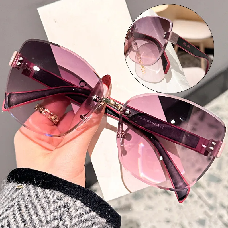Sunglasses Cat Eye - Cat Eye-mode zonnebril met groot frame