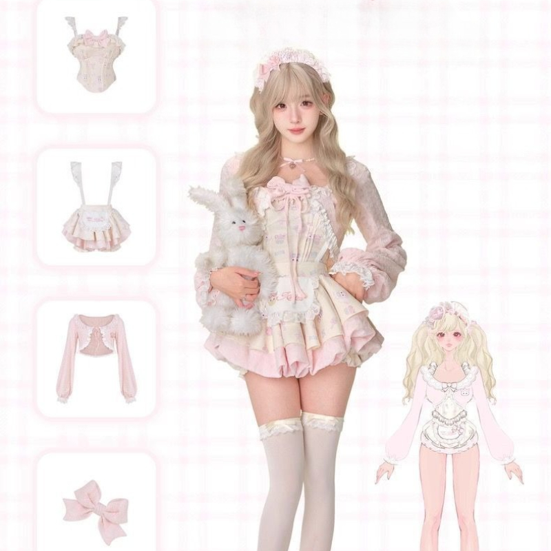 Japanse Zoete Lolita Stijl 3-d - Crop Top Crochet recensie en prijs