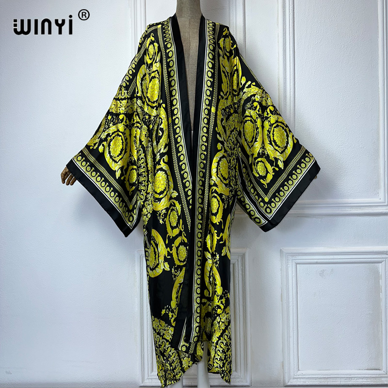 Winyi Africa Boho Print Kimono - Cover Up Kaftan recensie en prijs