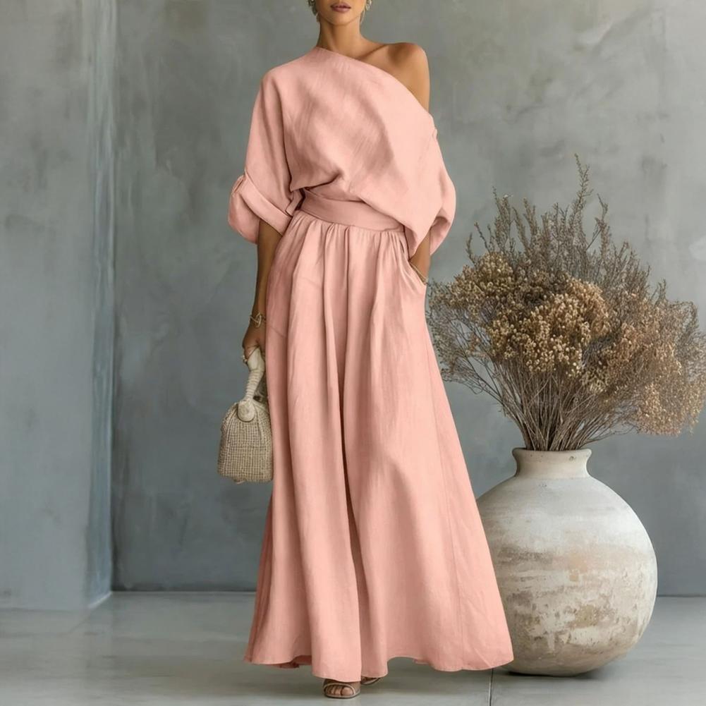 Damesblousebroekenset Elegante - Blouse Off Shoulder recensie en prijs