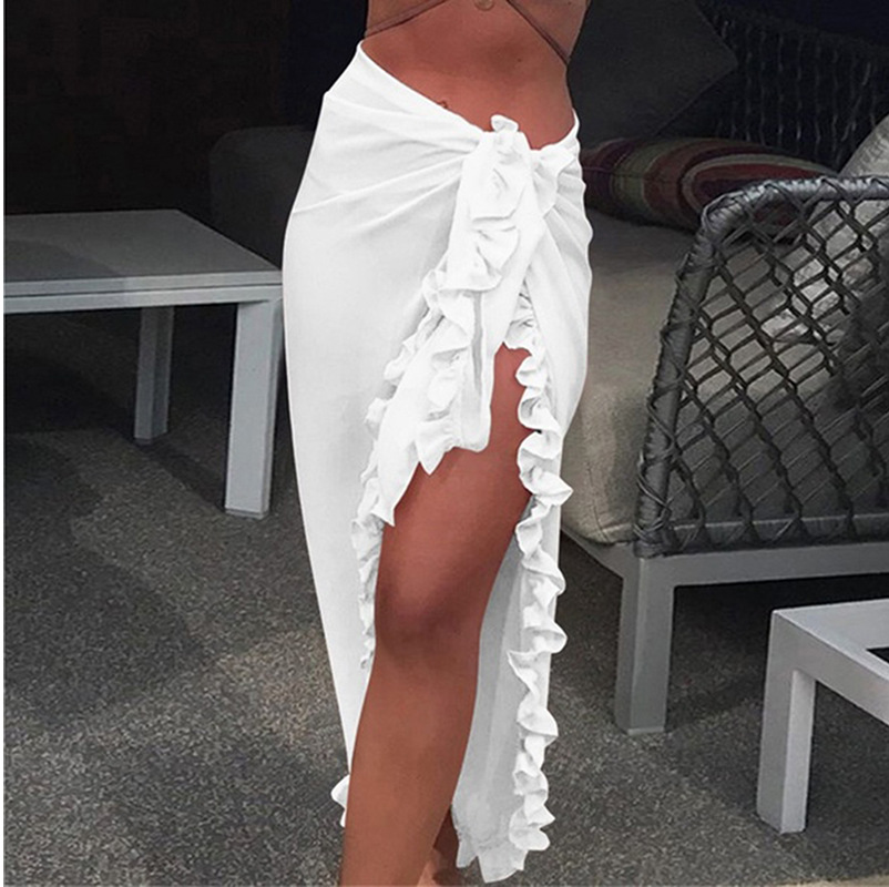 5 kleuren Ruche Sarong voor Vr - Cover Up Kaftan recensie en prijs