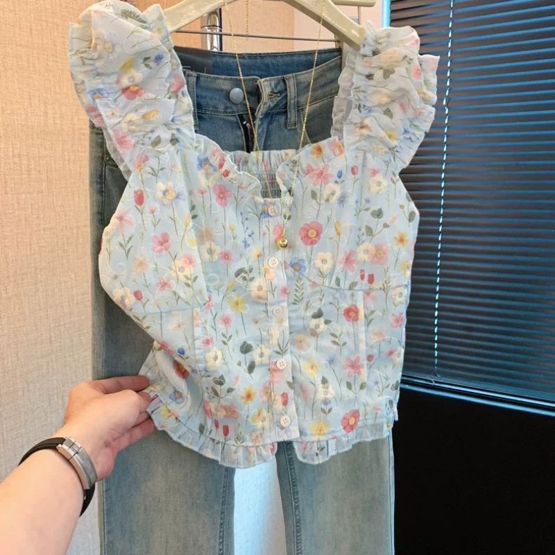 Ezgaga Shirts Dames Zoete Bloe - Romper Floral Print recensie en prijs