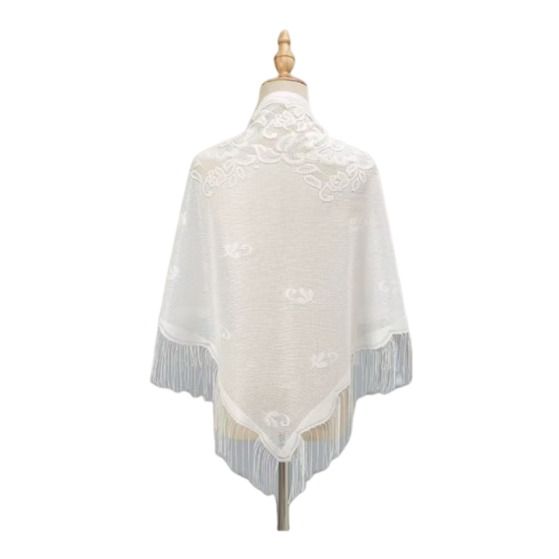 Bloemenkant Sjaal Wrap Vrouwen - Kimono Sheer Floral recensie en prijs