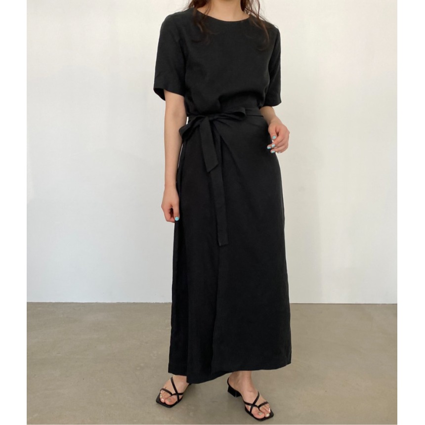 Elegante katoenen linnen wikke - Linen Dress Wrap recensie en prijs