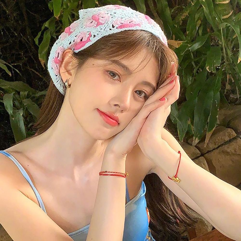Zoete Franse Pastorale Stijl D - Headband Summer Knit recensie en prijs