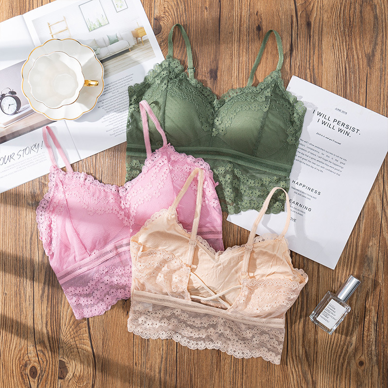 3d Sexy Kanten Lingerie Naadlo - Bralette Triangle Set recensie en prijs