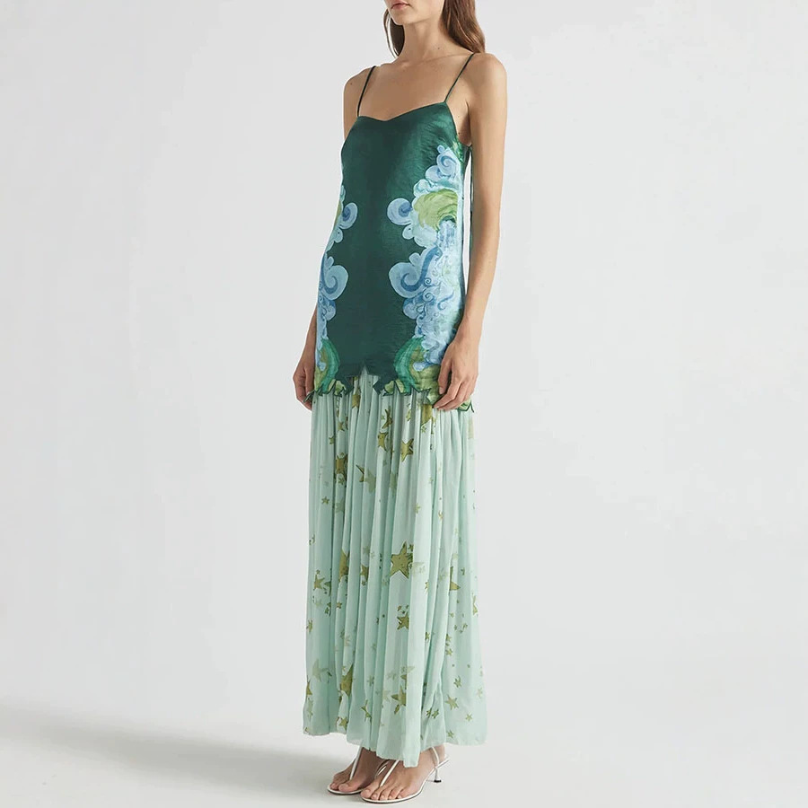 Shpmishal Dames 2-delige rokse - Midi Skirt Floral recensie en prijs