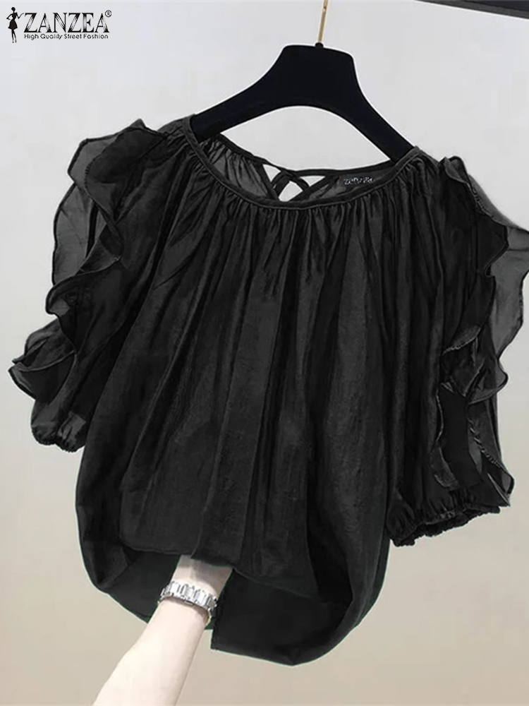 ZANZEA Mode Koud Off Schouder  - Blouse Off Shoulder recensie en prijs