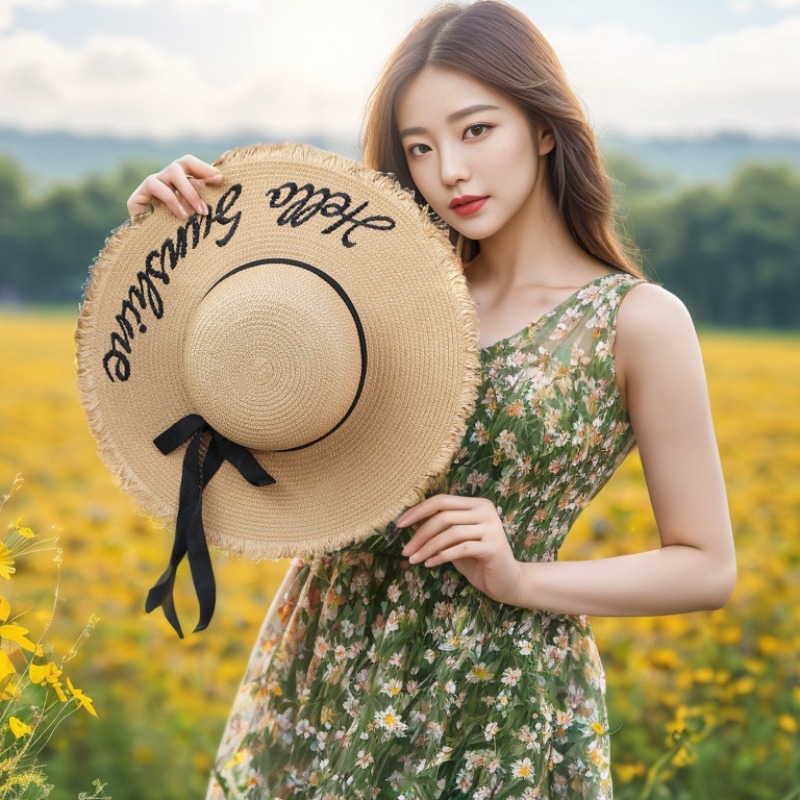 1pc Zomer Floppy Strandhoeden  - Hat Floppy Wide recensie en prijs