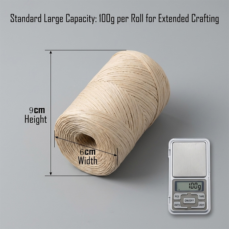 150m DIY Natuurlijk Papier Raf - Crochet Bag Raffia recensie en prijs